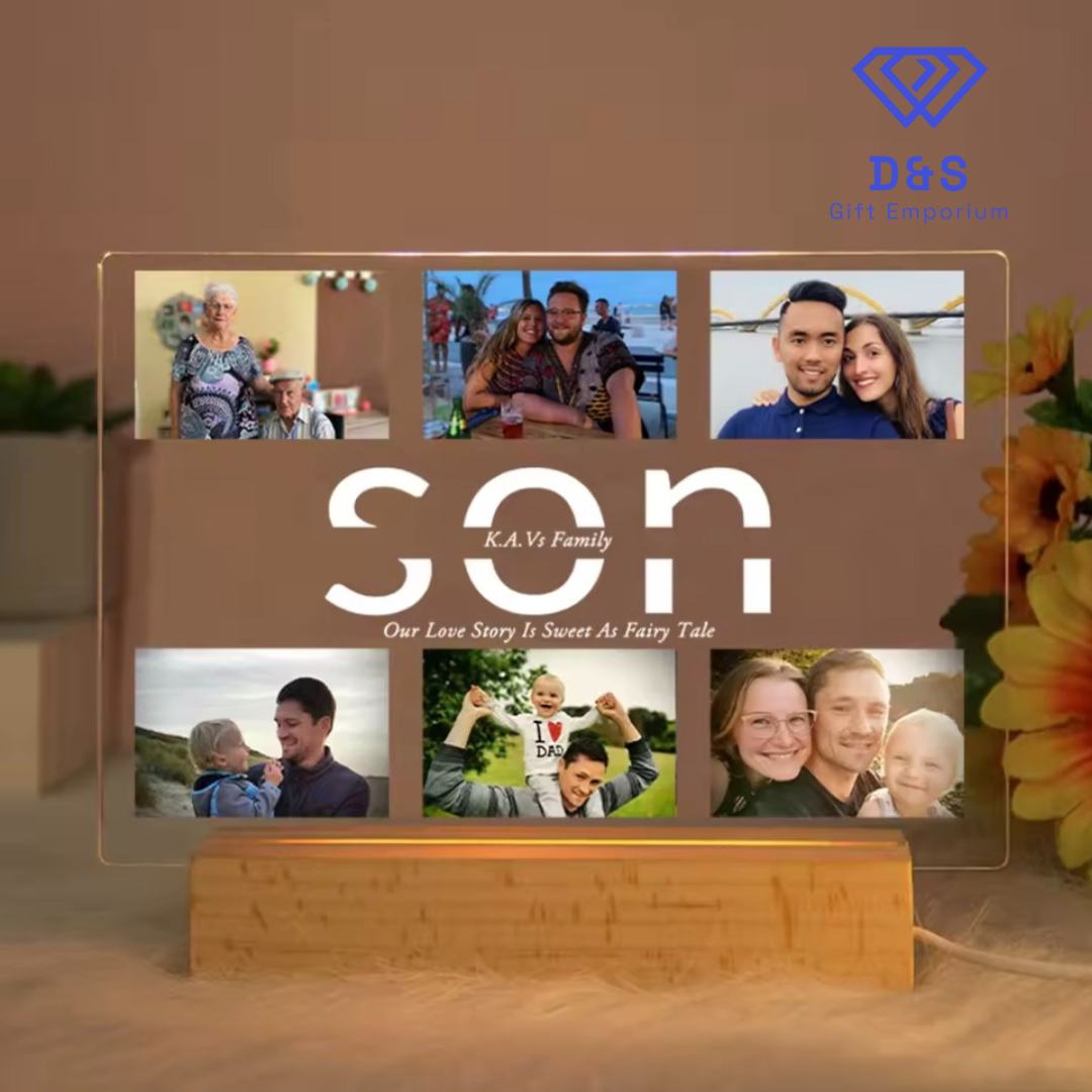 Custom Acrylic Photo Lamp