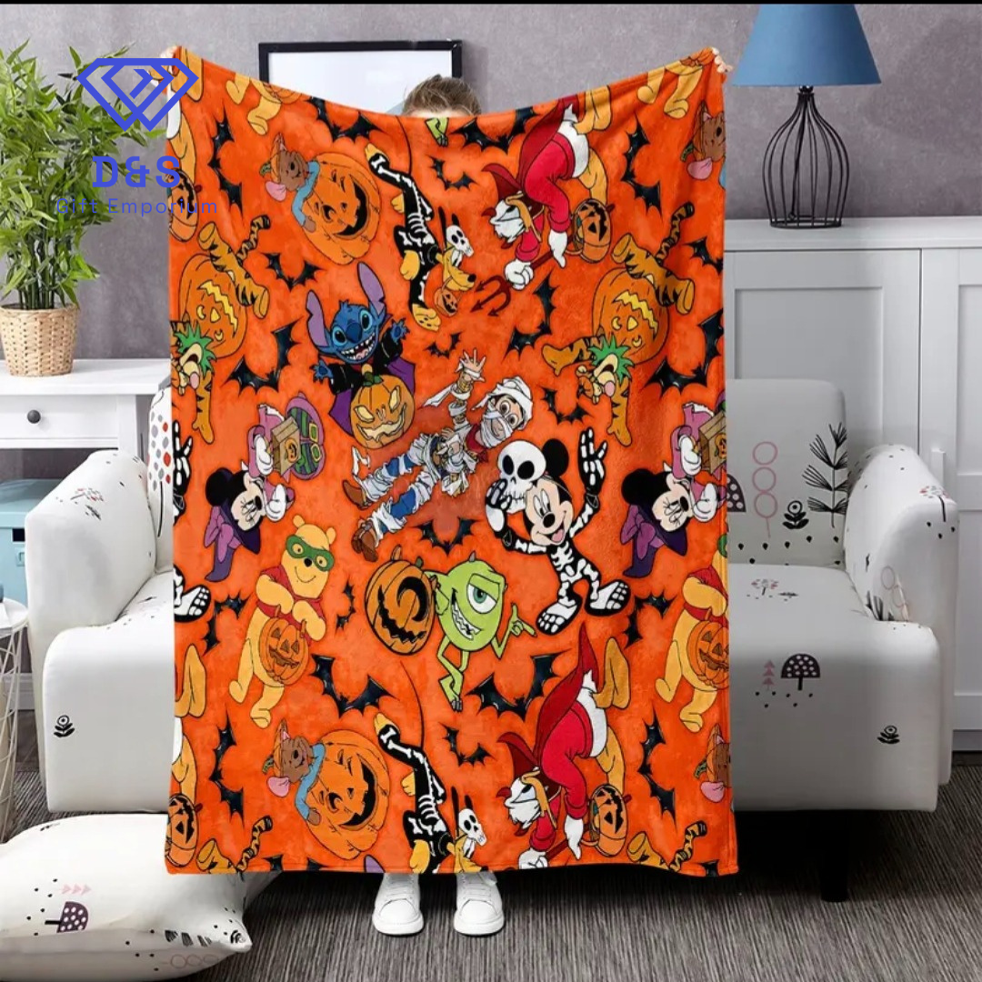 Mickey & Monsters Blanket