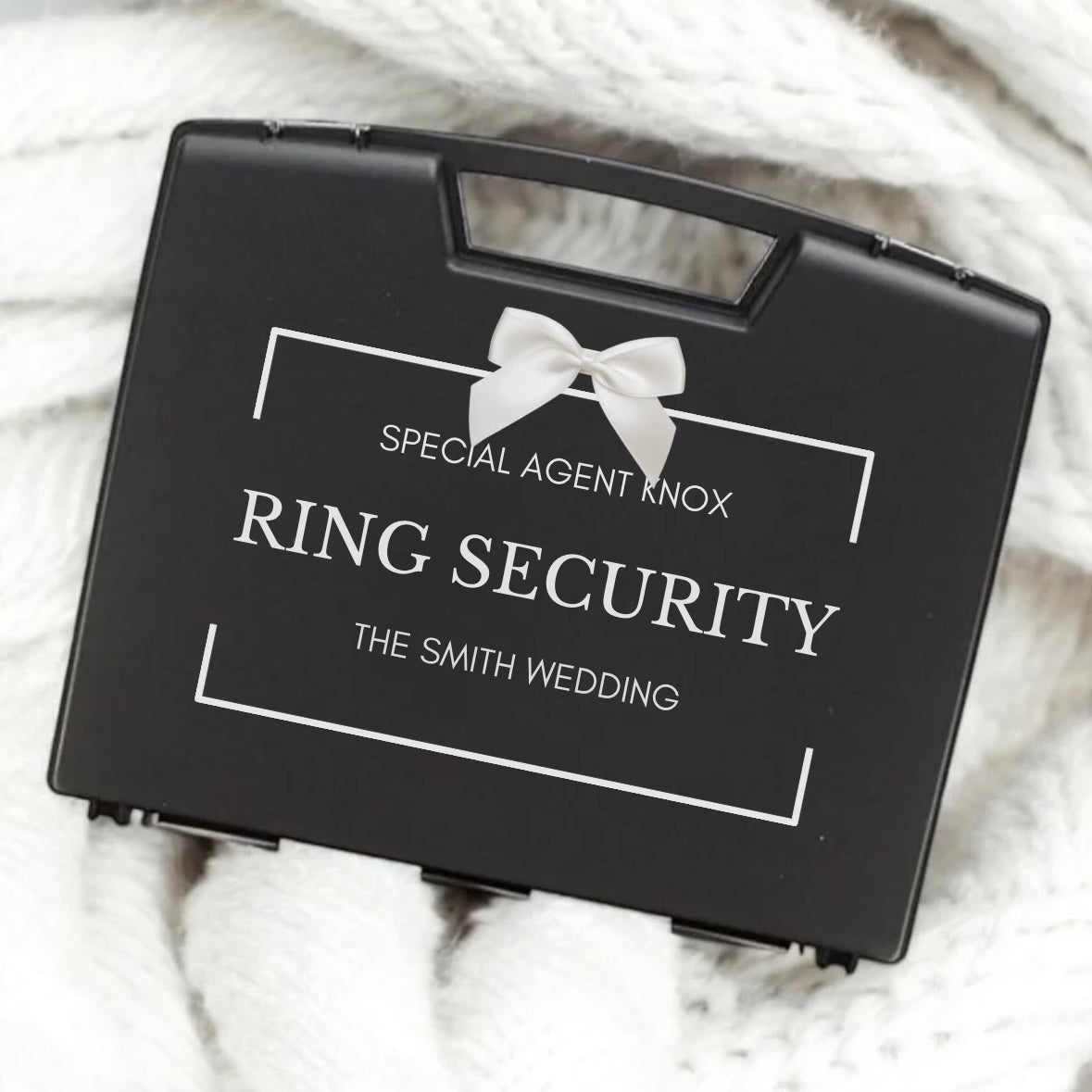 Personalised Ring Security Box