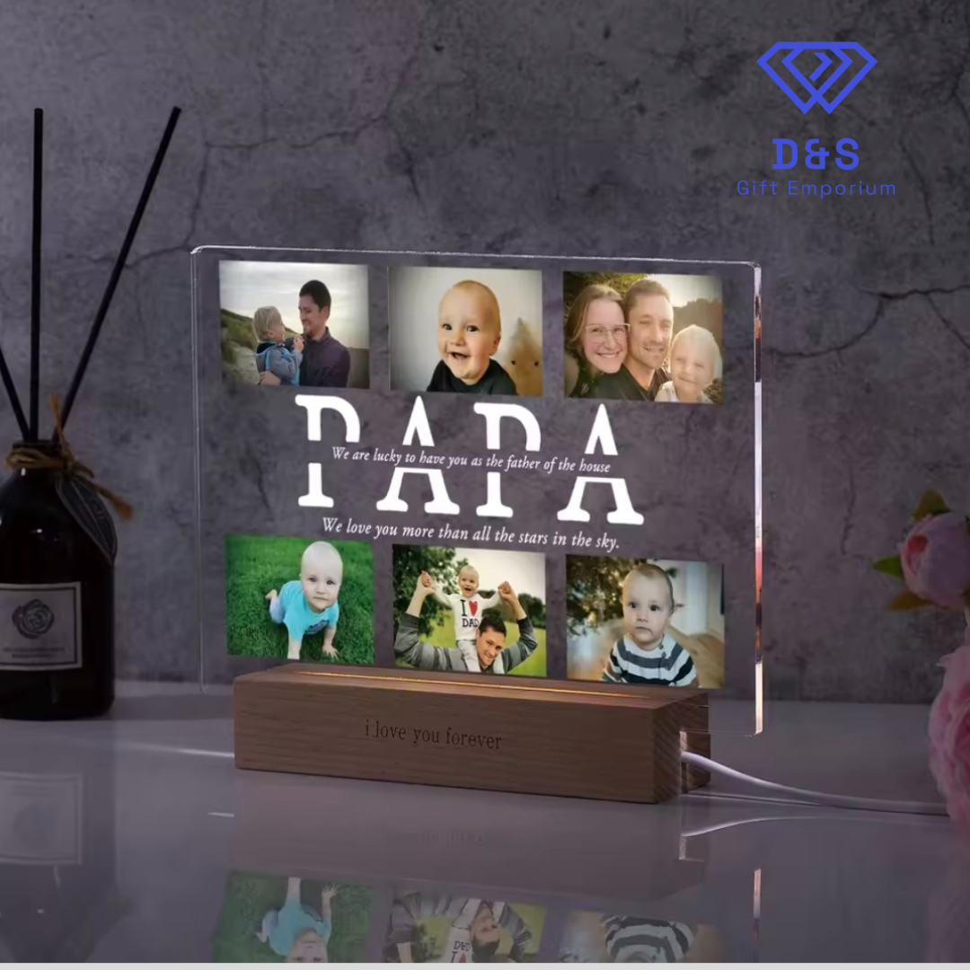 Custom Acrylic Photo Lamp