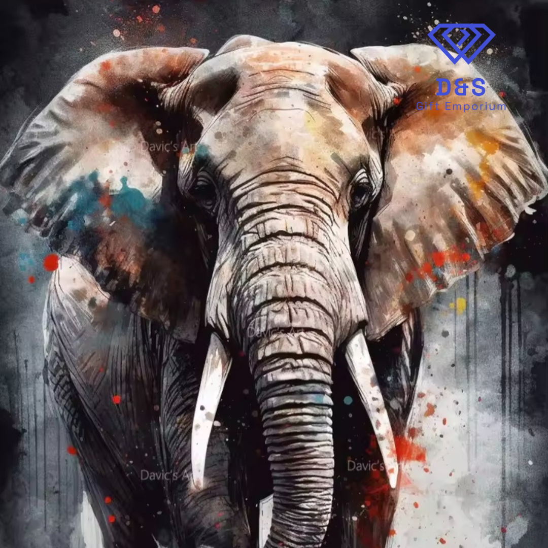 Elephant Diamond Art