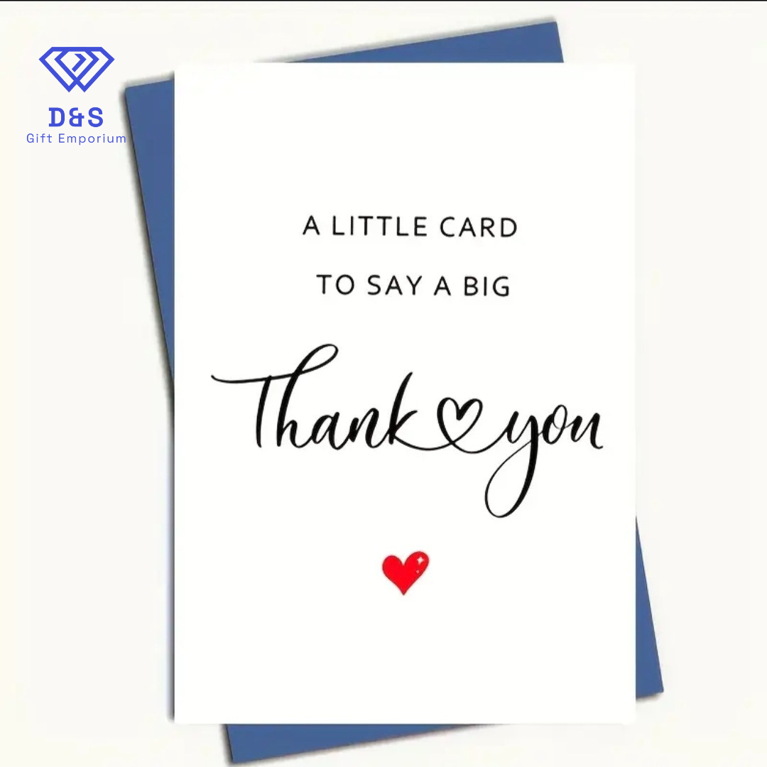 A Little Card To Say Thank You