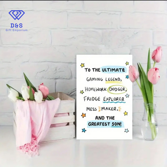 To The Greatest Son Card