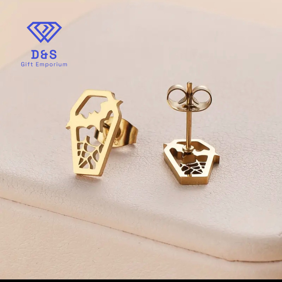 Coffin Earrings