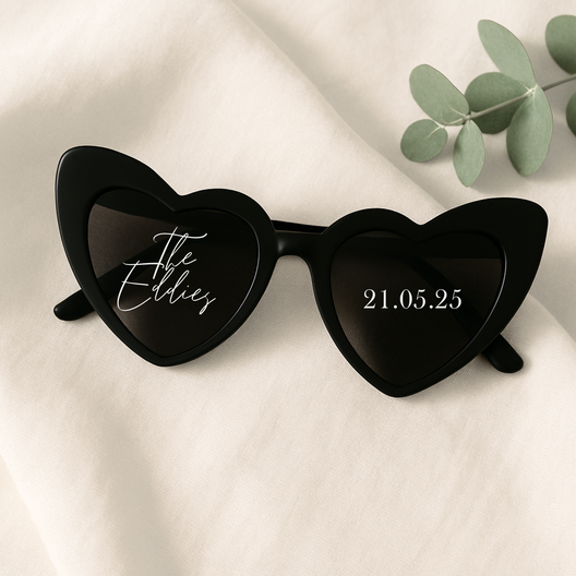 Personalised Heart Glasses