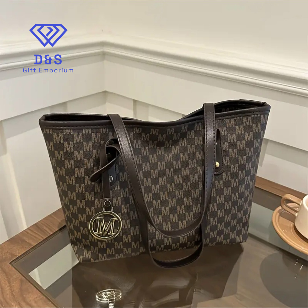 Geometric Print Handbag