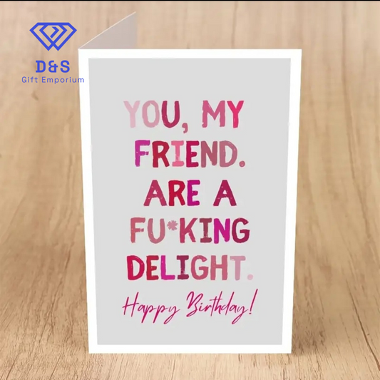You My Friend - Birthday Card