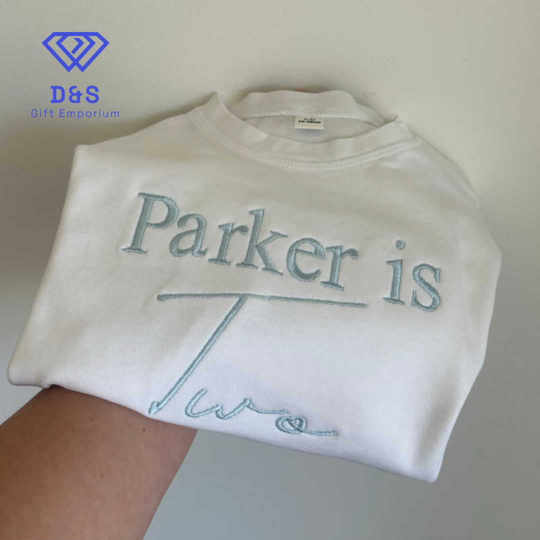 ... is... Embroidered Birthday Tshirt