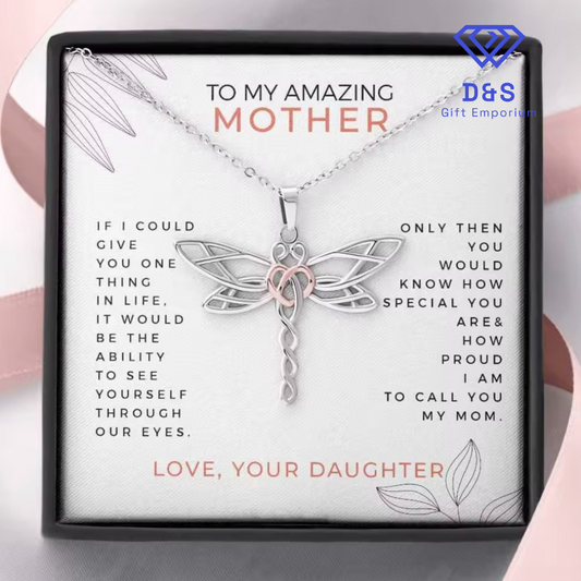 To My Amazing Mother Necklace