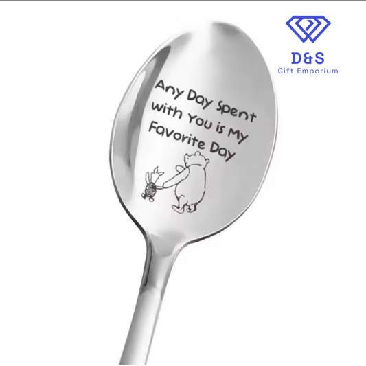 "Any Day Spent With You Is My Favourite" Spoon