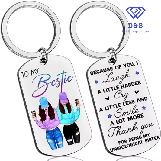 Bestie Keyring
