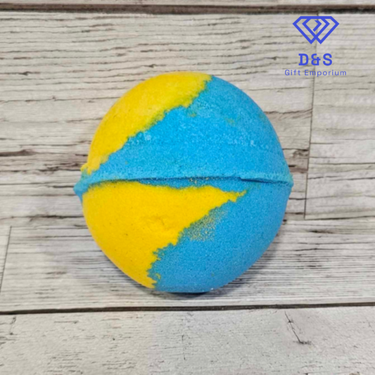 Tropical Blue Jumbo Round Bath Bomb
