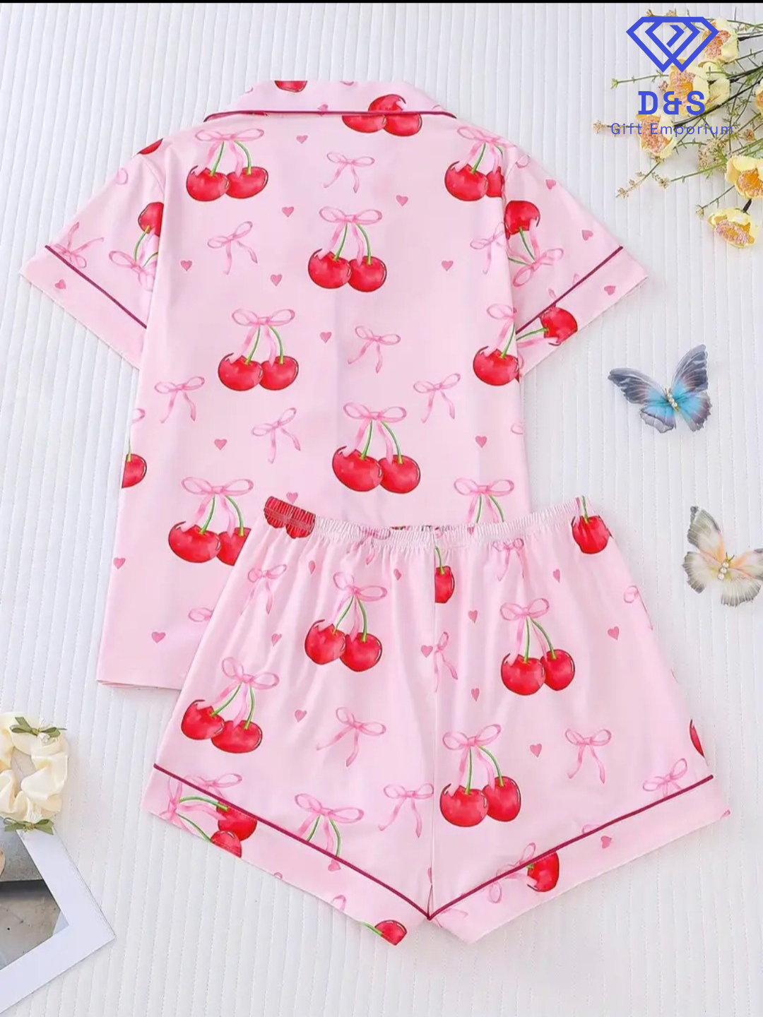 Cherry Pyjama Set
