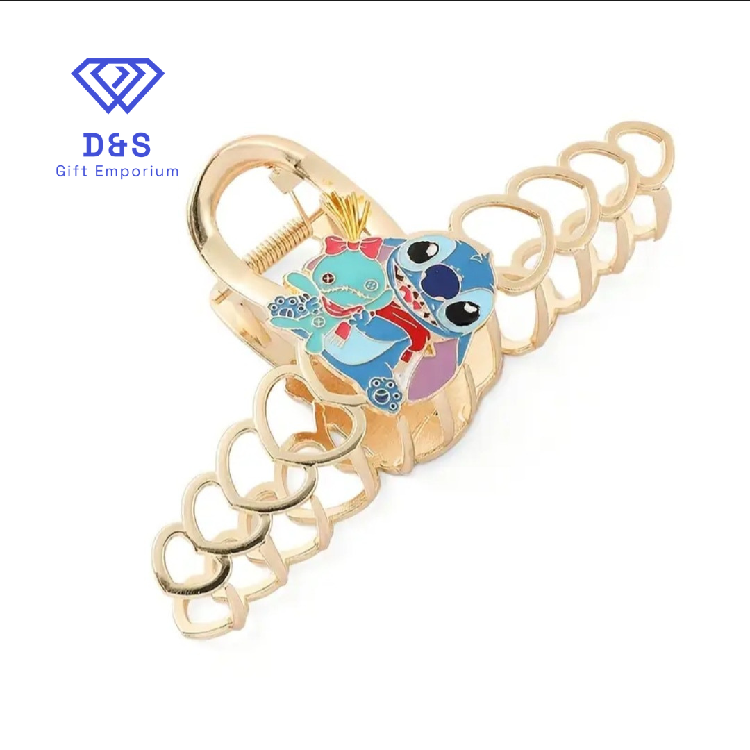 3pcs Stitch Claw Clips
