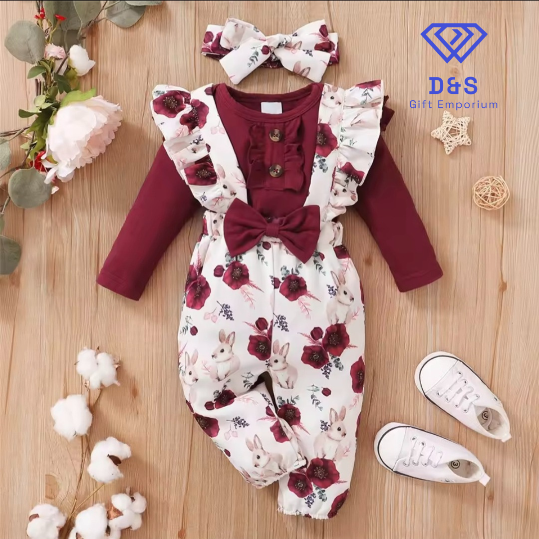 Bunny Dungarees Outfit