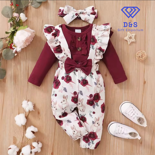 Bunny Dungarees Outfit