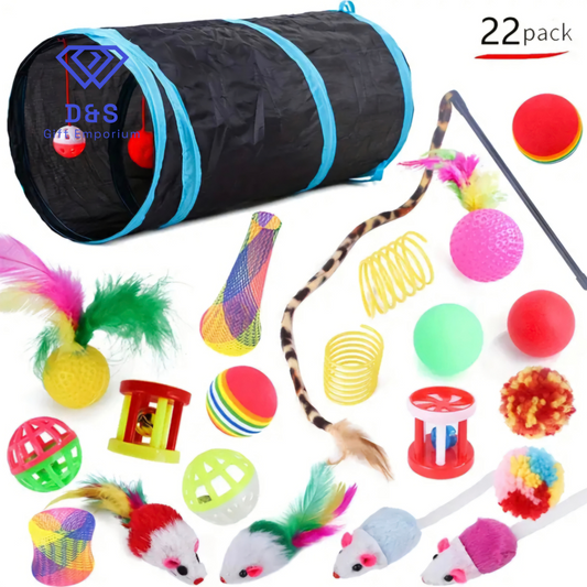 22pcs Cat Toys
