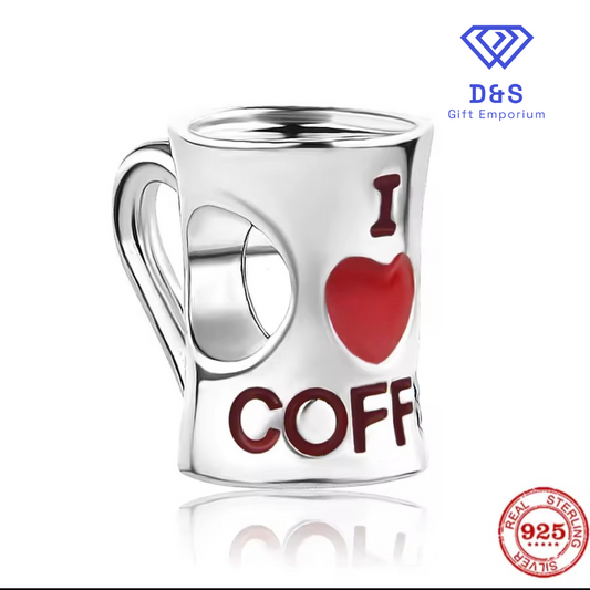 I Love Coffee Charm