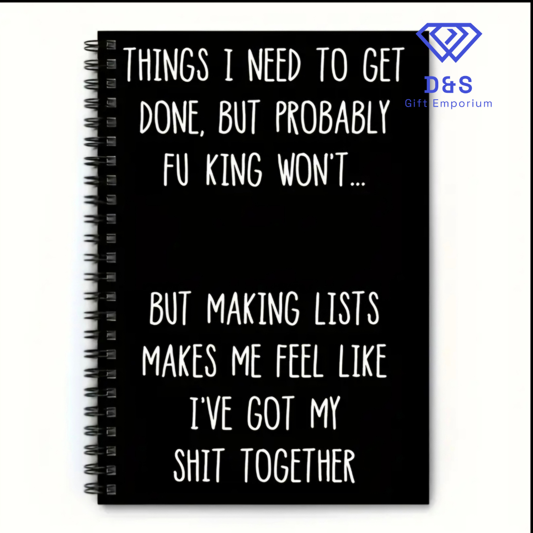 Things I Need To Get Done Notebook