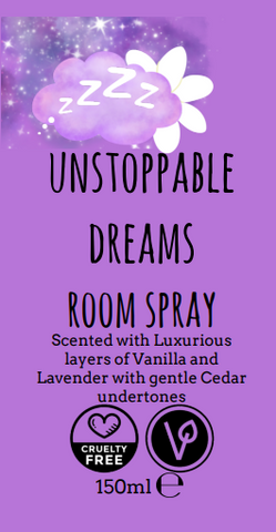 Unstoppable Dreams Room Spray