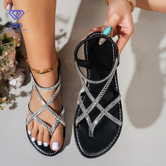 Rhinestone Sandals
