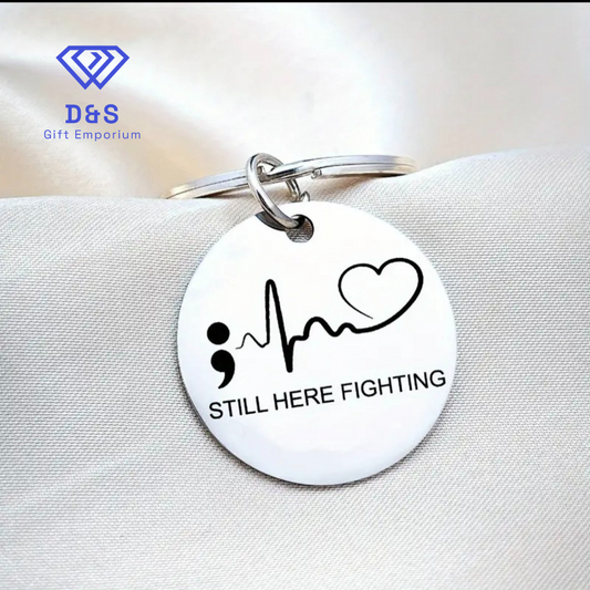 Still Fighting Keyring