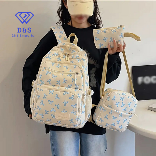3pcs Bow Bag Set