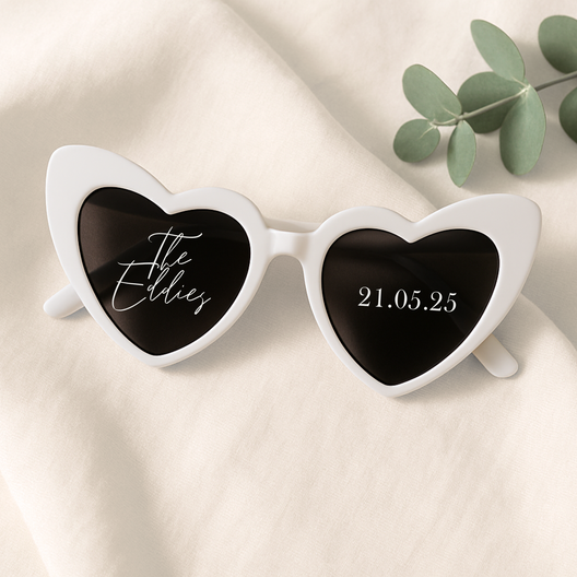 Personalised Heart Glasses