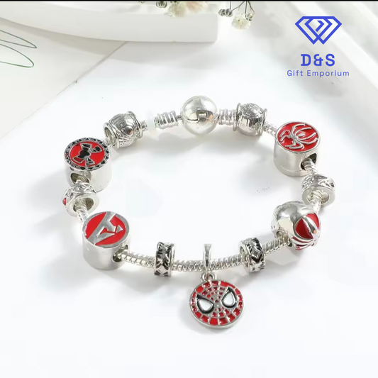 Spiderman Full Charm Bracelet