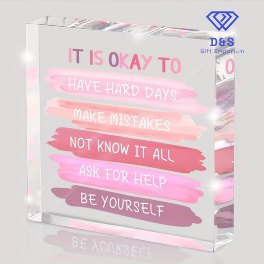 It's Okay To Have Hard Days Ornament