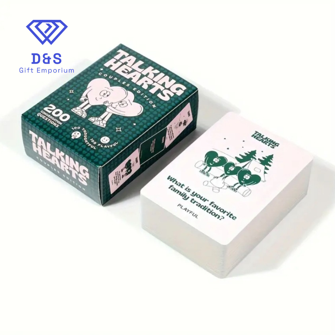 Talking Hearts Couples Card Game