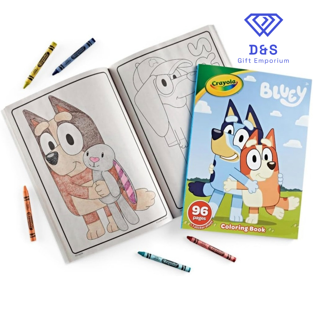 Bluey Colouring Book