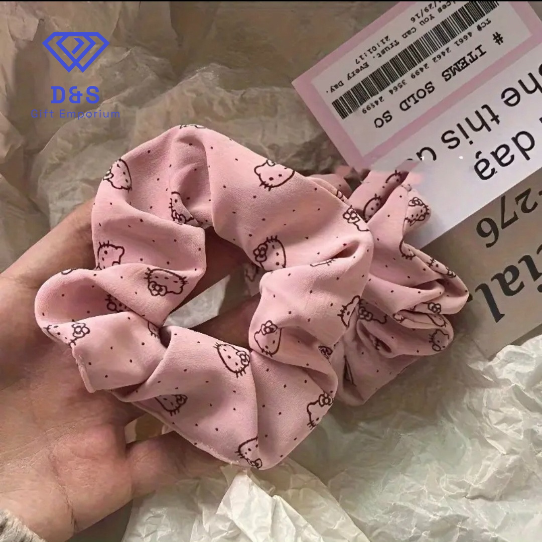 2pcs Hello Kitty Scrunchies