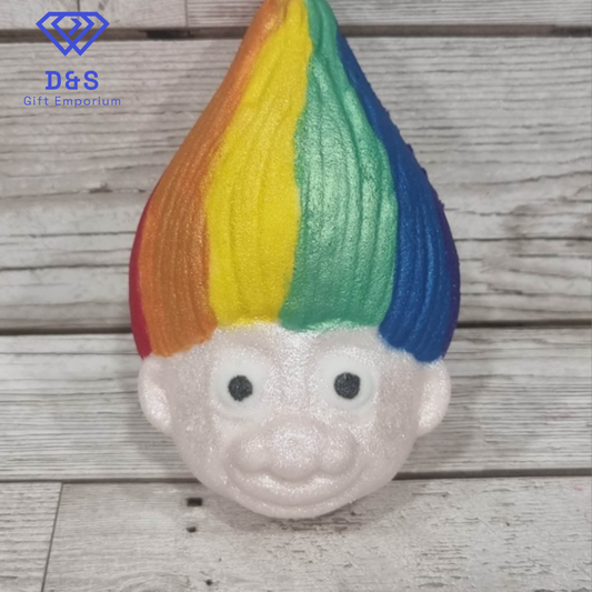 Rainbow Troll Bath Bomb
