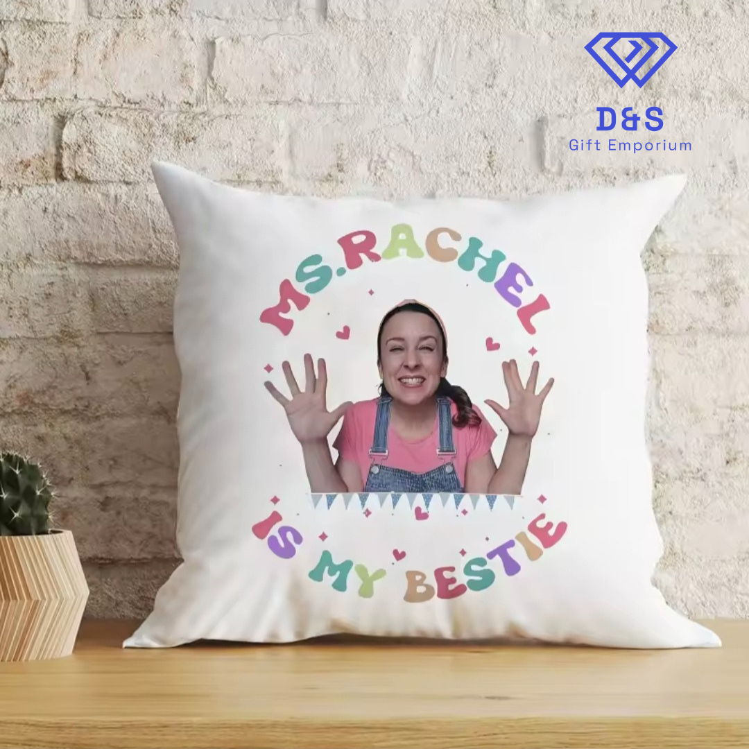 Ms Rachel Is My Bestie Pillow