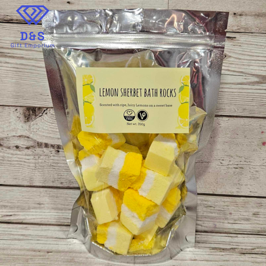 Lemon Sherbet Bath Rocks