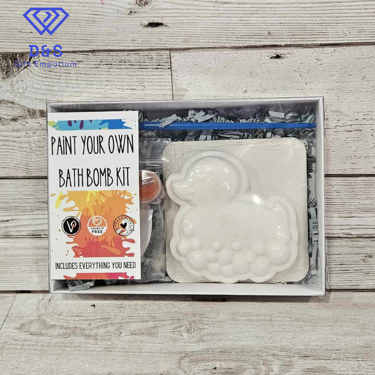 Paint Your Own Ducky Bath Bomb Kit