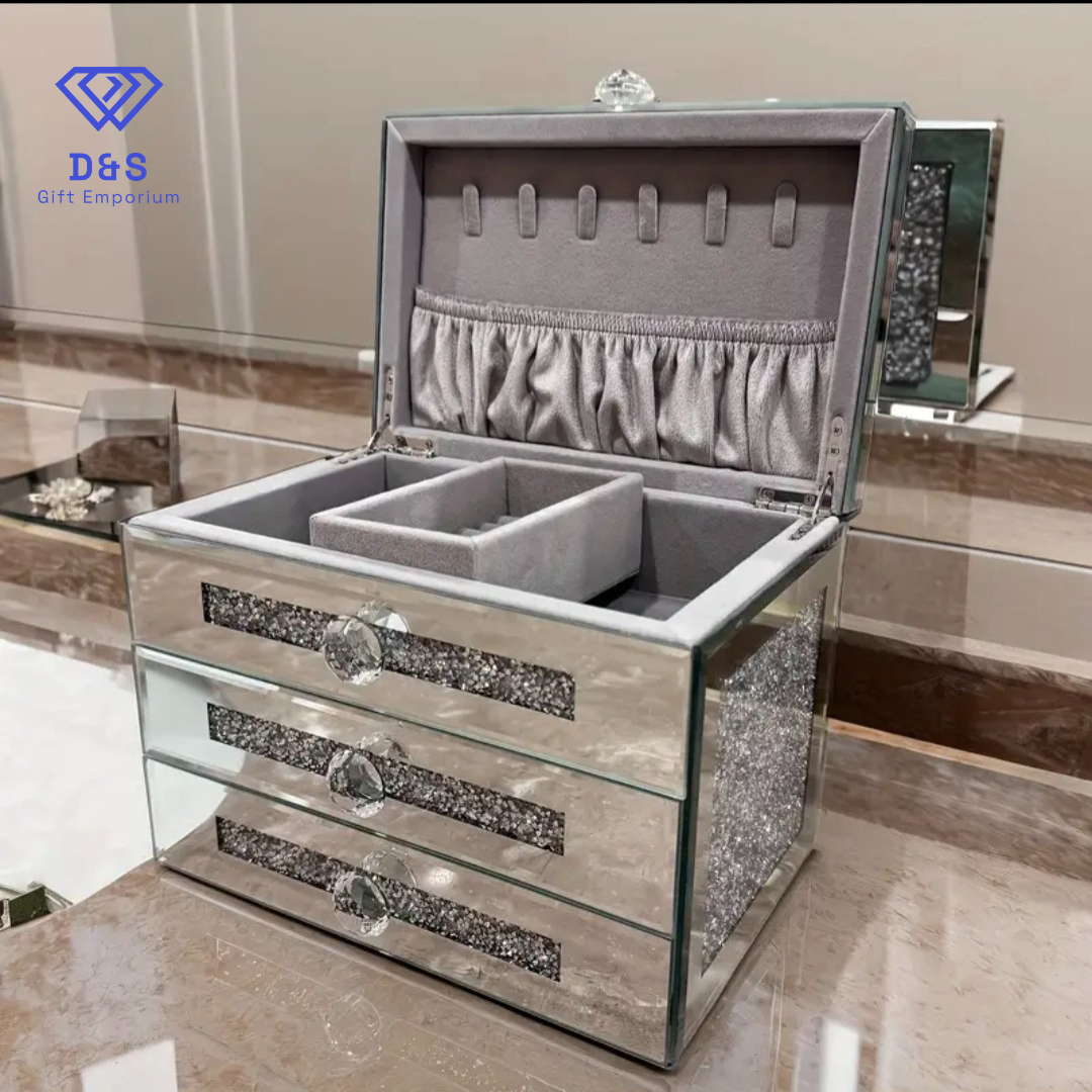 Crushed Diamond Jewellery Box