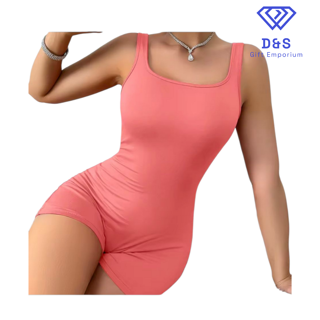 Backless Romper