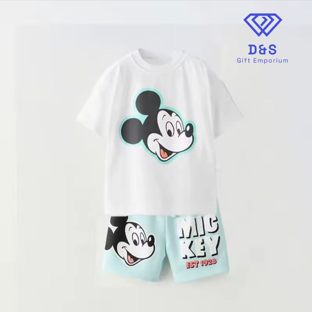 Mickey Tshirt & Shorts Set