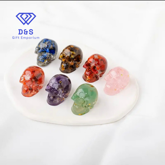 7pcs Crystal Skulls