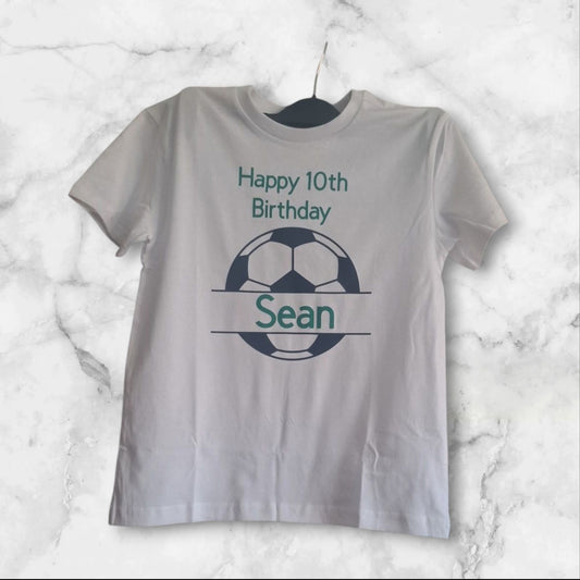 Football Birthday Tshirt