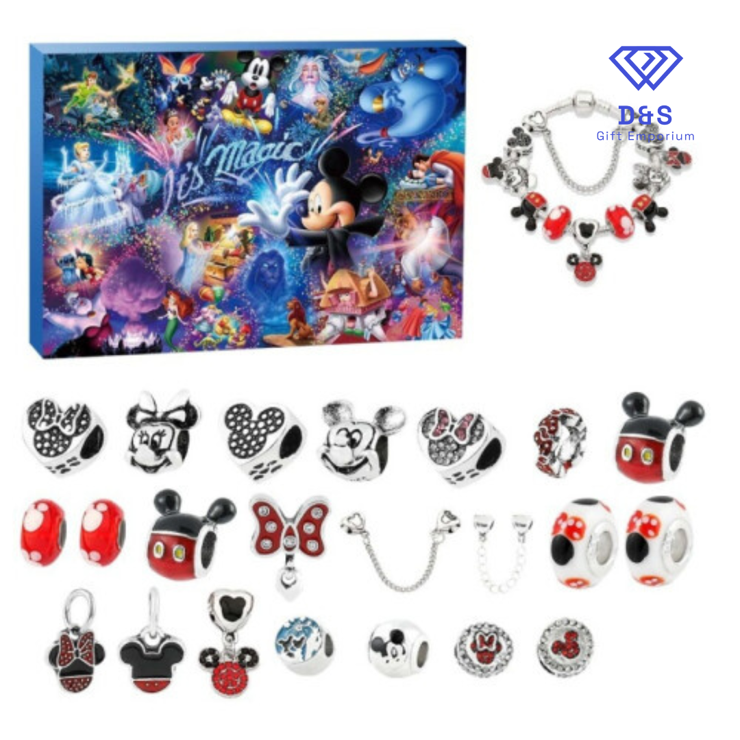 Mickey Mouse DIY Charm Bracelet Advent Calender