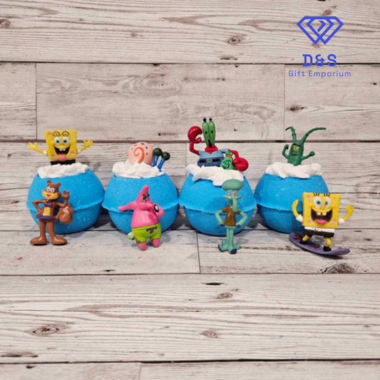 Spongy Toy Bath Bomb