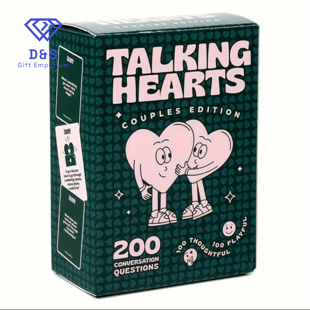 Talking Hearts Couples Card Game