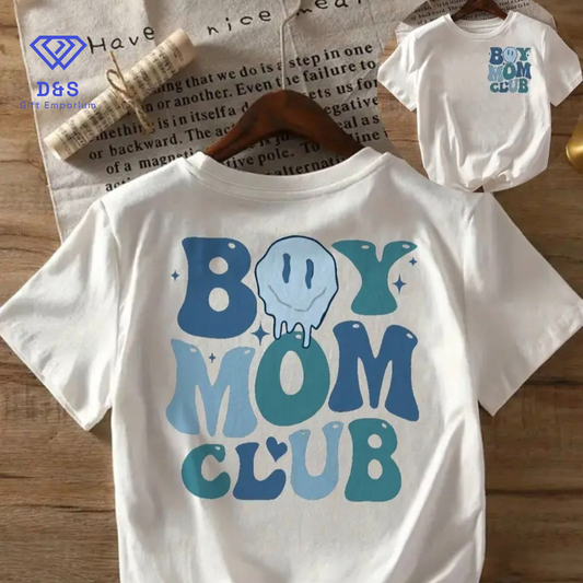 Boy Mom Club Tshirt