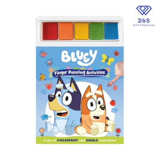 Bluey Finger Paint Book
