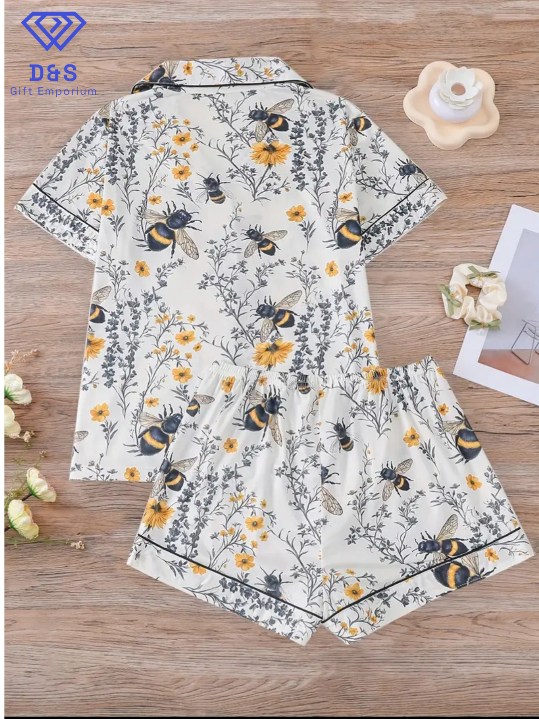 Bee & Flower Pyjama Set