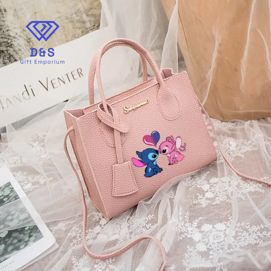 Stitch & Angel Crossbody Handbag
