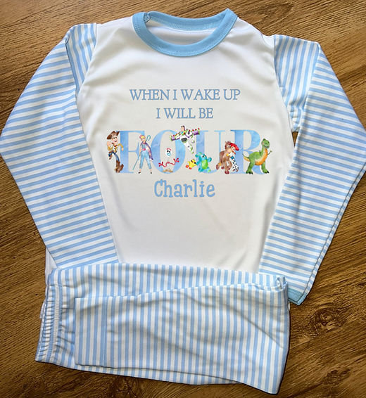 When I Wake Up I'll Be - Toy Story Pjs